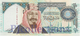 SAUDI ARABIA 20 RIYALS 1999 PICK 27 UNC - Saudi Arabia