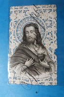 Holy Card  Dentelle Kant  Lace   Jesus  Edit Villemur Paris  Pl.  1035 - Andachtsbilder