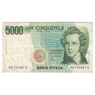 Billet, Italie, 5000 Lire, 1985, 1985-01-04, KM:111c, TTB - 5.000 Lire