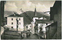 St. Luc - Rue Du Village - Foto-Ansichtskarte - Verlag Gyger & Klopfenstein Adelboden - Saint-Luc