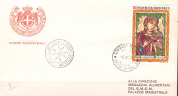 Italia S.M.O.M. 1972 Nostra Signora Di Damasco UnN°84 FDC (o) Vedere Scansione - Lotti E Collezioni