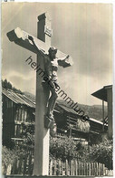 Le Crucifix De St. Luc  - Foto-Ansichtskarte- Verlag E. Gyger Adelboden - Saint-Luc