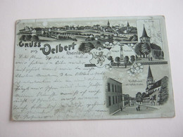 Velbert  , Schöne   Karte Um 1905  ,    2 Abbildungen - Velbert