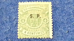 LÜKSEMBURG-1895-4C  SÜRSARJLI   DAMGASIZ-RESMİ PUL - 1882 Alegorias