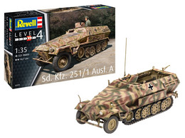 Revell - Semi-chenillé Sd. Kfz. 251/1 Ausf. A Maquette Militaire Kit Plastique Réf. 03295 Neuf NBO 1/35 - Militaire Voertuigen