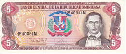 BILLETE DE LA REPUBLICA DOMINICANA DE 5 PESO ORO DEL AÑO 1997 EN CALIDAD EBC (XF) (BANKNOTE) - Dominicaine