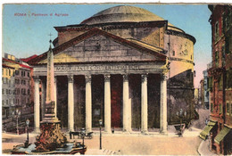 ITALIE  --  ROMA   (cachet Militaire De L'armée Française Au Dos) - Panthéon