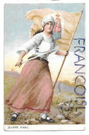 Jeanne D'Arc, étendard Et épée. Par H. Watzal - Femmes Célèbres