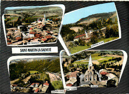 St Martin La Sauveté * Souvenir Du Village * Cp 4 Vues - Other & Unclassified