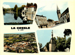 La Gresle * Souvenir Du Village * Cp 4 Vues - Other & Unclassified