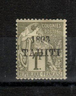 Tahiti _ (1893 ) -  1 F Vert - N°30 - Neufs