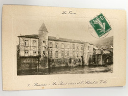 CPA - 81 - BRASSAC - Le Pont Vieux Et L'Hôtel De Ville - Brassac