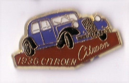 V302 Pin's  Traction Citroën 1936 Achat Immédiat - Citroën