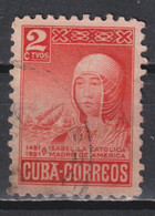 Timbre Oblitéré De Cuba De 1952 N° 356 - Oblitérés