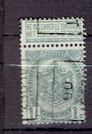 Préo - Voorgestempelde Postzegels Alost 1906 N°53 -- 745 B - Roulettes 1894-99