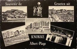 Knokke Souvenir De Knokke Veelzicht Gelopen 1956 - Knokke