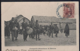 Pulacayo.Una Procesión. Compañia Huanchaca. Fechador De Pulacayo. Escasa - Bolivie