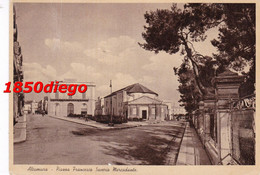 ALTAMURA - PIAZZA FRANCESCO SAVERIO MERCADANTE F/GRANDE VIAGGIATA 1941  ANIMAZIONE - Altamura