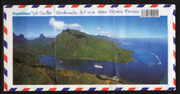 D190  /  Lettre Illustrée Par Avion - Tahití