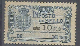 PORTUGAL; 1909  Early Classic Revenue Fine  Mint Imposto De Selo Tax - Unused Stamps