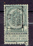 Préo - Voorgestempelde Postzegels 512 B - Ostende Station 1903 Timbre N°53 - Roulettes 1894-99