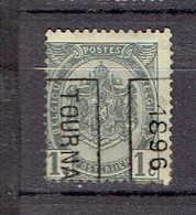Préo - Voorgestempelde Postzegels 61 B - Tournai 1896 Timbre N°53 - Roulettes 1894-99