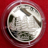 Togo 1000 Fr 2000 Sail Ship Pamir Silver Proof - Togo