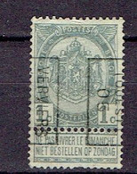 Préo - Voorgestempelde Postzegels 698 B - Verviers Ouest 1905 Timbre N°53 - Roulettes 1894-99