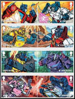 GROSSBRITANNIEN GRANDE BRETAGNE GB 2022 TRANSFORMERS SET 8V MNH SG 4700-07 MI 5023-30 YT 5414-21 SN 4265-72 - Unused Stamps