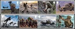 GROSSBRITANNIEN GRANDE BRETAGNE GB 2022 ROYAL MARINES SET 8V MNH SG 4714-21 MI 5044-51 YT 5435-42 SN 4275-82 - Ungebraucht