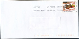 France-IDTimbres - Patisserie : L'Opéra - YT IDT 7 Sur Lettre Du 28-03-2011 - Cartas & Documentos