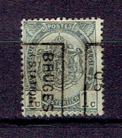 Préo - Voorgestempelde Postzegels 654 B - Bruges Station 1905 Timbre N°53 - Roulettes 1894-99