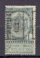 Préo - Voorgestempelde Postzegels 48 A - Bruxelles 1896 Timbre N°53 - Roulettes 1894-99