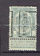 Préo - 753 A - Bruxelles 1906 Timbre N°53 - Roulettes 1894-99