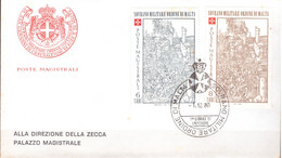 Italia S.M.O.M. 1980 Assedio Di Rodi UnN°184/185 FDC (o) Vedere Scansione - Lotti E Collezioni