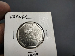 FRANCE 2 FRANCS 1979 KM# 942.1 UNC (G#33-23) - 2 Francs