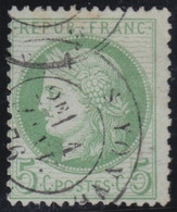 France   .   Y&T  .   53    .     O    .    Oblitéré - 1871-1875 Cérès