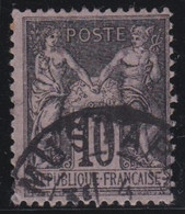 France   .   Y&T  .   103      .     O    .    Oblitéré - 1898-1900 Sage (Type III)