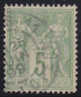 France   .   Y&T  .   106        .     O    .    Oblitéré - 1898-1900 Sage (Type III)