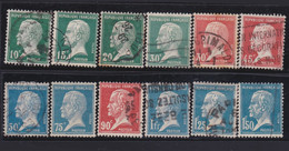 France    .   Y&T    .    170/181    .     O (177: **)         .   Oblitéré - Used Stamps