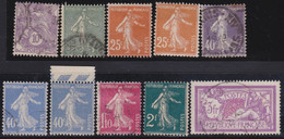 France    .   Y&T    .    233/240    .       O  Et  *     .     Oblitéré Et Neuf - Used Stamps