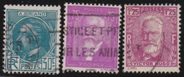 France   .   Y&T    .    291/293       .     O      .   Oblitéré - Used Stamps