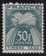France     .   Y&T    .     Taxe   88     .     **       .    Neuf Avec Gomme Et SANS Charnière - 1859-1959 Nuevos