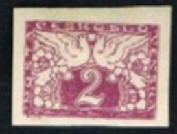 CECOSLOVACCHIA (CZECHOSLOVAKIA) - SG E24 - 1918 EXPRESS NEWSPAPER STAMPS,  IMPERFORATED)  - UNUSED* - Newspaper Stamps