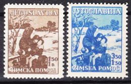 Yugoslavia Kingdom 1935 Mi#320-321 Mint Hinged - Ungebraucht