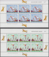 1969. New Zealand. Summer Camps For The Youth 2 Sheets With 6 Stamps In Each Never Hinged... (MICHEL 504-505) - JF527171 - Cartas & Documentos