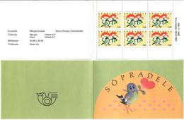 Estonia 1993 .For Friends(Birds). Booklet Of 6 Stamps X 1.oo.   Michel # 199 MH - Estonie