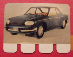 Panhard 24 CT 1964. Plaquette En Tôle COOP N° 48. "l'auto à Travers Les âges" - Plaques En Tôle (après 1960)