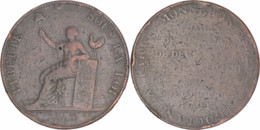 France - 1791 - Monneron De 2 Sols - Liberté - AN III DE LA LIBERTE - 12-014|FG1E2 - Monétaires / De Nécessité