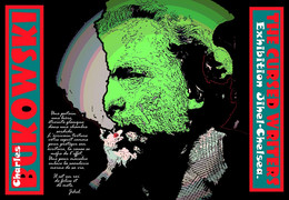 CPM Artiste écrivain Charles Bukowski Chelsea 30 Ex. Numérotés Signés JIHEL - Ecrivains